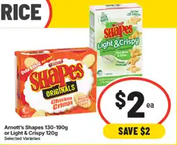 IGA Arnott's Shapes offer