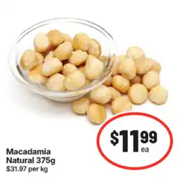 IGA Macadamia Natural offer