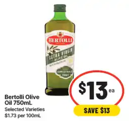 IGA Bertolli Olive Oil offer