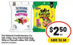IGA The Natural Confectionery Co. Sour Patch Kids Bag offer