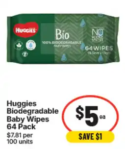IGA Huggies Biodegradable Baby Wipes offer