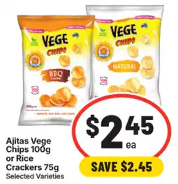 IGA Ajitas Vege Chips offer