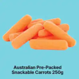 IGA Australian Pre-Packed Snackable Carrots offer