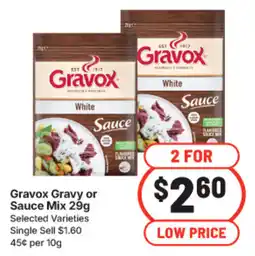 IGA Gravox Gravy or Sauce Mix offer