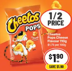 IGA Cheetos Pops Cheese offer