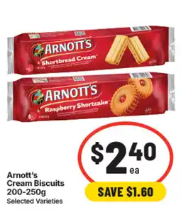 IGA Arnott's Cream Biscuits offer