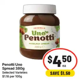IGA Penotti Uno Spread offer