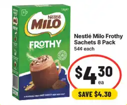 IGA Nestlé Milo Frothy offer