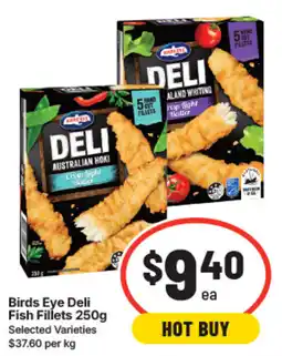 IGA Birds Eye Deli Fish Fillets offer