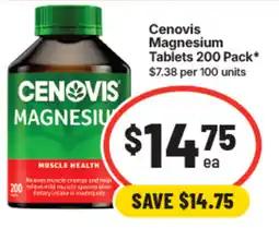 IGA Cenovis Magnesium offer
