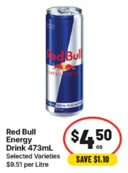 IGA Red Bull Energy Drink 473mL offer
