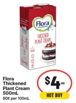 IGA Flora Thickened Plant Cream offer