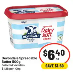IGA Devondale Spreadable Butter offer
