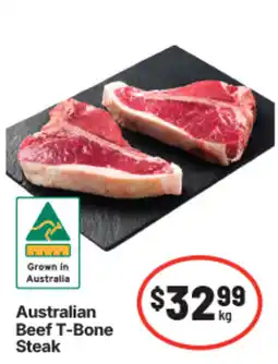 IGA Australian Beef T-Bone Steak offer