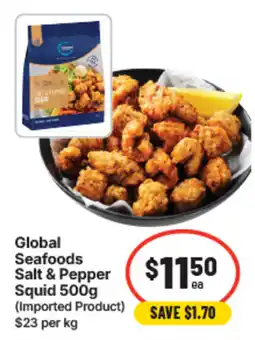 IGA Global Seafoods Salt & Pepper Squid offer