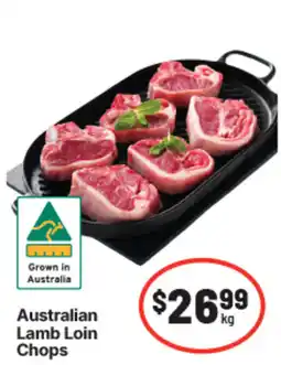 IGA Australian Lamb Loin Chops offer