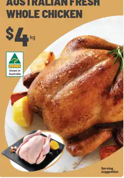 IGA Australian Fresh Whole Chicken offer