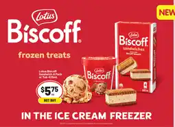 IGA Lotus Biscoff Sandwich offer