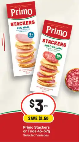 IGA Primo Stackers offer