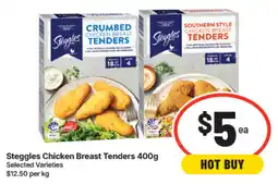 IGA Steggles Chicken Breast Tenders offer