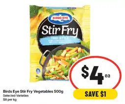 IGA Birds Eye Stir Fry Vegetables offer