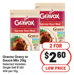 IGA Gravox Gravy or Sauce Mix offer