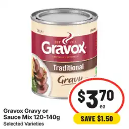 IGA Gravox Gravy or Sauce Mix offer