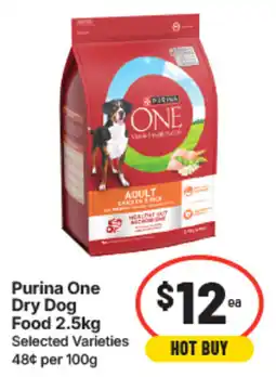 IGA Purina One Dry Dog Food offer