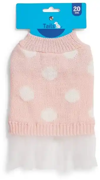 BIG W NEW Tails Tutu Knit Jumper 20cm offer