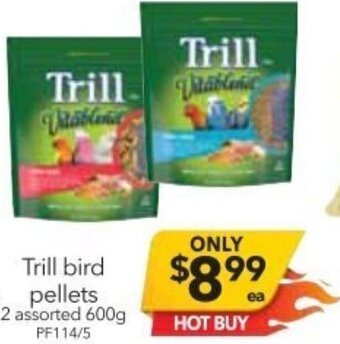 Trill Bird Pellets