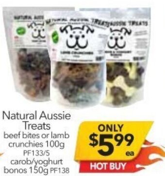 Cheap as Chips Natural Aussie Treats offer