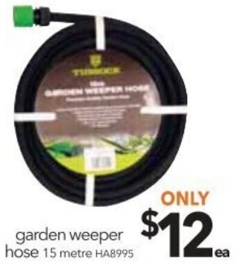 Cheap as Chips Garden Weeper Hose 15 Metre offer