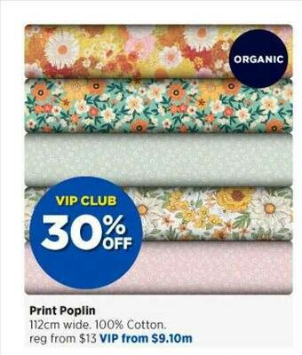 Spotlight Print Poplin offer