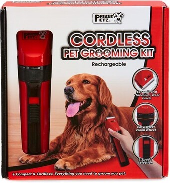 Prized Pets Cordless Pet Grooming Kit