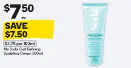 Woolworths My Soda Curl Defining Sculpting Cream offer