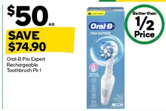 Oral-B Pro Expert Rechargeable Toothbrush