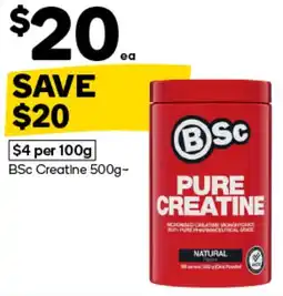 Woolworths BSc Creatine offer