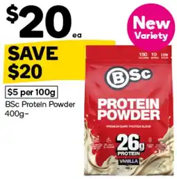 Woolworths BSc Protein Powder offer