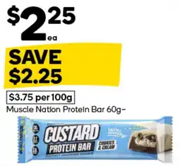 Woolworths Muscle Nation Protein Bar offer