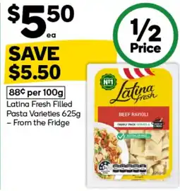 Woolworths Latina Fresh Filled Pasta Varieties offer
