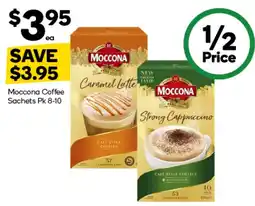 Woolworths Moccona Coffee Sachets offer