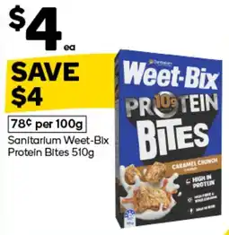 Woolworths Sanitarium Weet-Bix Protein Bites offer