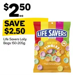 Woolworths Life Savers Lolly offer