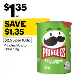 Woolworths Pringles Potato Chips offer
