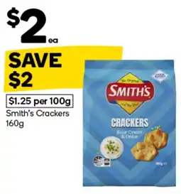 Woolworths Smith's Crackers offer