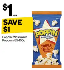 Woolworths Poppin Microwave Popcorn offer