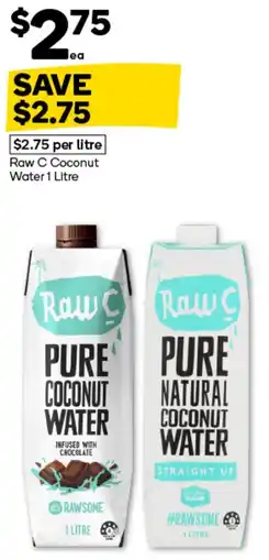 Woolworths Raw C Pure Coconut Water offer