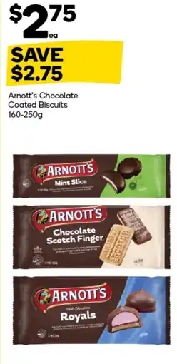 Woolworths Arnott's Chocolate Coated Biscuits offer