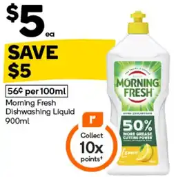Woolworths Morning Fresh Dishwashing Liquid offer