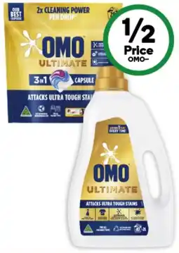 Woolworths Omo Ultimate offer
